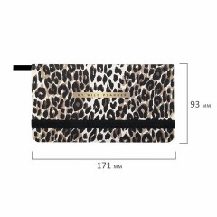 Еженедельник недатированный с резинкой 171х93 мм, BRAUBERG, твердый, 64 л., "Leopard print", 116312 Еженедельник недатированный с резинкой 171х93 мм, BRAUBERG, твердый, 64 л., "Leopard print", 116312 - фото 2