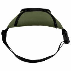 Сумка на пояс HEIKKI RIO (ХЕЙКИ), карман, регулируемый ремень, хаки, 30х12x10 см, 272616 - фото 4