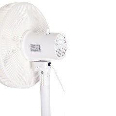 Вентилятор напольный SONNEN FT-L501, 60 Вт, 45 см, 3 скорости, вращение на 70°, механическое управление, белый, 457785 - фото 12