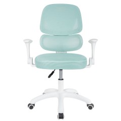 Кресло детское с поясничной поддержкой BRABIX KIDS "MG-225", сетка/ткань TW, голубое, 533317 - фото 3