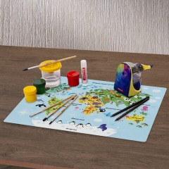 Настольное покрытие ЮНЛАНДИЯ, А3+, пластик, 46x33 см, "Map", 272370 Настольное покрытие ЮНЛАНДИЯ, А3+, пластик, 46x33 см, "Map", 272370 - фото 5