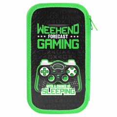 Пенал ЮНЛАНДИЯ, 2 отделения, ламинированный картон, конгрев, 19х11 см, "Gaming", 272294 - фото 3
