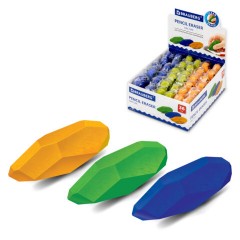 Ластик фигурный BRAUBERG "Stone", 58х21х19 мм, цвет ассорти, 228715