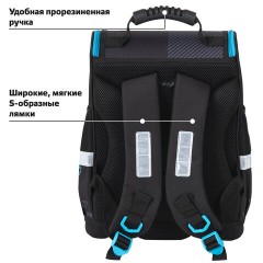Ранец ЮНЛАНДИЯ WISE, 1 отделение, 3 кармана, устойчивое дно, "Sport game", 37x29х15 см, 272072 Ранец ЮНЛАНДИЯ WISE, 1 отделение, 3 кармана, устойчивое дно, "Sport game", 37x29х15 см, 272072 - фото 15