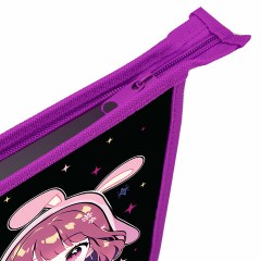 Папка для тетрадей ПИФАГОР А5, 1 отделение, пластик, на молнии, "Anime sign", 273328 Папка для тетрадей ПИФАГОР А5, 1 отделение, пластик, на молнии, "Anime sign", 273328 - фото 3