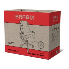 Кресло BRABIX PREMIUM "Gladiator EX-552", натуральная кожа, черное, 532939 - фото 13