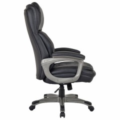 Кресло BRABIX PREMIUM "Regal EX-557", НАГРУЗКА до 150 кг, пружинный блок, экокожа, черный, 532945 Кресло BRABIX PREMIUM "Regal EX-557", НАГРУЗКА до 150 кг, пружинный блок, экокожа, черный, 532945 - фото 2