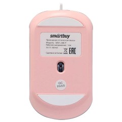 Мышь проводная бесшумная SMARTBUY 288-P, USB, 3 кнопки + 1 колесо, оптическая, розовая, 06833, SBM-288-P Мышь проводная бесшумная SMARTBUY 288-P, USB, 3 кнопки + 1 колесо, оптическая, розовая, 06833, SBM-288-P - фото 4