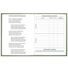 Дневник 1-11 класс 40 л., твердый, BRAUBERG, глянцевая ламинация, "Однотонный", 107607 - фото 6