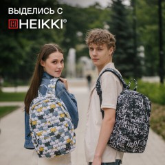 Рюкзак HEIKKI DREAM (ХЕЙКИ) универсальный, c карманом для ноутбука, эргономичный, "Cute Cats", 42х26х14 см, 273849 - фото 19