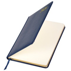 Еженедельник датированный 2026, А5, 145х215 мм, BRAUBERG "Iguana", под кожу, синий, 117170 - фото 3