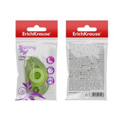 Корректирующая лента ERICH KRAUSE "Spring", 5 мм x 6 м, ассорти, 53196 - фото 3