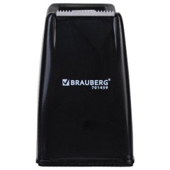 Диспенсер для клейкой ленты шириной до 26 мм, ЧЕРНЫЙ (лента в подарок!), утяжеленный большой, BRAUBERG, 701459 - фото 9