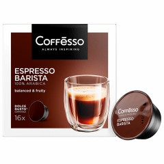 Кофе в капсулах COFFESSO "Espresso Barista" для кофемашин Dolce Gusto, 16 порций, 102154 Кофе в капсулах COFFESSO "Espresso Barista" для кофемашин Dolce Gusto, 16 порций, 102154 - фото 6