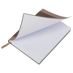 Ежедневник в наборе с ручкой А5, 144x210 мм, BRAUBERG "Style" под кожу, 160 листов, бежевый, 116861 - фото 5