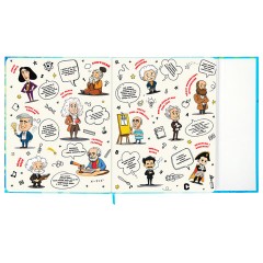 Дневник 1-11 класс 48 л., твердый, BRAUBERG, матовая ламинация, магнитный клапан, закладка-ляссе, с подсказом, "Котик", 107244 - фото 7