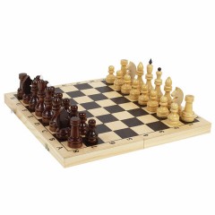 Шахматы турнирные, деревянные, лакированные, глянцевые, доска 40*40 см, ЗОЛОТАЯ СКАЗКА, 665363 - фото 12