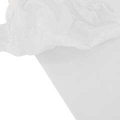 Цветная бумага ТИШЬЮ 17 г/м2, 50х66 см, 10 листов, цвет белый, ЗОЛОТАЯ СКАЗКА, 116483 - фото 6