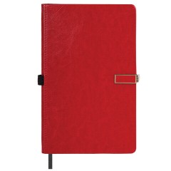 Скетчбук, слоновая кость 140 г/м2 130х210 мм, 80 л., КОЖЗАМ, застежка металл, BRAUBERG ART CLASSIC, "Inspiration", под кожу, красный, 116466 Скетчбук, слоновая кость 140 г/м2 130х210 мм, 80 л., КОЖЗАМ, застежка металл, BRAUBERG ART CLASSIC, "Inspiration", под кожу, красный, 116466 - фото 2