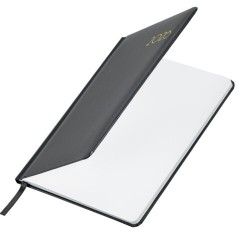 Еженедельник датированный 2026, А5, 145х215 мм, BRAUBERG "Select", балакрон, черный, 117182 - фото 3