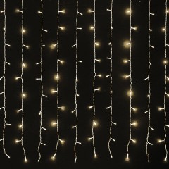 Электрогирлянда-занавес уличная "Штора" 2х2 м, 304 LED, теплый белый, 220 V, контроллер, ЗОЛОТАЯ СКАЗКА, 591301 Электрогирлянда-занавес уличная "Штора" 2х2 м, 304 LED, теплый белый, 220 V, контроллер, ЗОЛОТАЯ СКАЗКА, 591301 - фото 3