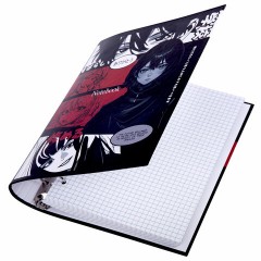 Тетрадь на кольцах А5 175х215 мм, 120 листов, твердый картон, клетка, BRAUBERG, "Anime Manga", 404715 Тетрадь на кольцах А5 175х215 мм, 120 листов, твердый картон, клетка, BRAUBERG, "Anime Manga", 404715 - фото 4