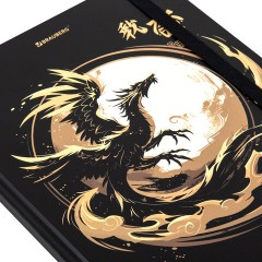 Дневник 1-11 класс 48 л., твердый, BRAUBERG, матовая ламинация, резинка, закладка-ляссе, с подсказом, "Дракон", 107240 - фото 4