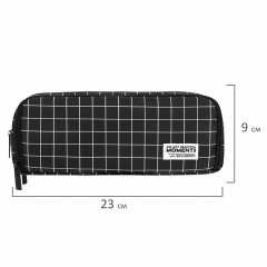 Пенал-органайзер BRAUBERG, 2 откидные планки, полиэстер, 23x9х7 см, "Checkered", 272316 Пенал-органайзер BRAUBERG, 2 откидные планки, полиэстер, 23x9х7 см, "Checkered", 272316 - фото 8