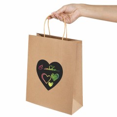 Пакет подарочный КОМПЛЕКТ 7 шт., 26x13x32 см, скретч-слой + стилус, "Heart on Kraft", ЗОЛОТАЯ СКАЗКА, 591971 Пакет подарочный КОМПЛЕКТ 7 шт., 26x13x32 см, скретч-слой + стилус, "Heart on Kraft", ЗОЛОТАЯ СКАЗКА, 591971 - фото 9