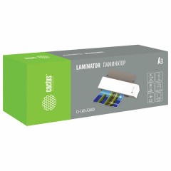 Ламинатор CACTUS CS-LAB-A3600, формат A3, толщина пленки 80-125 мкм, скорость 60 см/мин, белый, 1368020 Ламинатор CACTUS CS-LAB-A3600, формат A3, толщина пленки 80-125 мкм, скорость 60 см/мин, белый, 1368020 - фото 2