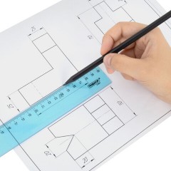 Линейка пластиковая 30 см, ПИФАГОР, прозрачная, тонированная, 210841 Линейка пластиковая 30 см, ПИФАГОР, прозрачная, тонированная, 210841 - фото 5