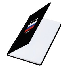 Ежедневник датированный 2026 с резинкой 145х203 мм, А5, BRAUBERG, твердый, "Россия", 117332 - фото 3