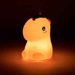 Ночник силиконовый LED "Единорог" 101x120x173 мм, белый свет/RGB, таймер, USB, аккумулятор 1200 мАч, DASWERK (ДАСВЕРК), 238941 - фото 9