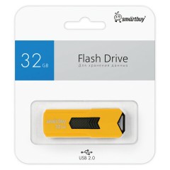 Флеш-диск 32 GB SMARTBUY Stream USB 2.0, желтый, SB32GBST-Y Флеш-диск 32 GB SMARTBUY Stream USB 2.0, желтый, SB32GBST-Y - фото 7