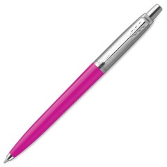 Ручка шариковая PARKER "Jotter Orig Magenta", корпус розовый, нержавеющая сталь, блистер, синяя, 2075996 - фото 8