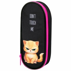 Пенал-футляр BRAUBERG, 1 отделение, органайзер, полиэстер, 22x9х5 см, "Angry kitty", 273566 Пенал-футляр BRAUBERG, 1 отделение, органайзер, полиэстер, 22x9х5 см, "Angry kitty", 273566 - фото 2