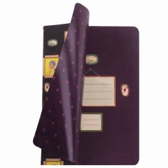 Тетрадь 40 л. в клетку обложка SoftTouch, фольга, бежевая бум. 70 г/м2, сшивка, А5 (147х210 мм), GALLERY, BRAUBERG, 403763 Тетрадь 40 л. в клетку обложка SoftTouch, фольга, бежевая бум. 70 г/м2, сшивка, А5 (147х210 мм), GALLERY, BRAUBERG, 403763 - фото 2