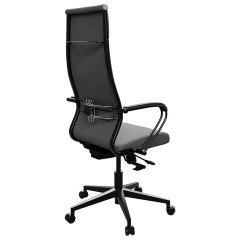 Кресло МЕТТА "ErgoLife" 10 B1-162K, пластик, синхромеханизм, ткань, темно-серое - фото 5