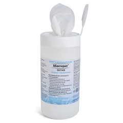 Дезинфицирующие салфетки спиртовые 60 шт., АБАКТЕРИЛ-АКТИВ, для обработки рук и поверхностей, САЛ-В-03 - фото 2