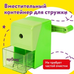 Точилка механическая ЮНЛАНДИЯ "Пастель", для чернографитных и цветных карандашей, корпус зелёный, 272000 Точилка механическая ЮНЛАНДИЯ "Пастель", для чернографитных и цветных карандашей, корпус зелёный, 272000 - фото 14