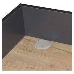 Стол на металлокаркасе BRABIX "LOFT CD-007", 800х500х840 мм, органайзер, комбинированный, 641227 - фото 4