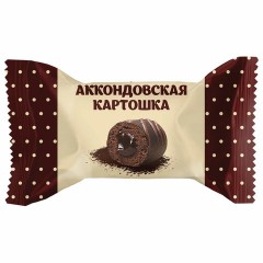 Конфеты неглазированные АККОНД "Аккондовская картошка" с кремовой начинкой какао, 2 кг Конфеты неглазированные АККОНД "Аккондовская картошка" с кремовой начинкой какао, 2 кг - фото 3