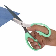 Ножницы BRAUBERG "CLASSIC PRO" 3 шт. (155, 185, 210 мм), мятные ручки, ВЫГОДНАЯ УПАКОВКА, 272979 Ножницы BRAUBERG "CLASSIC PRO" 3 шт. (155, 185, 210 мм), мятные ручки, ВЫГОДНАЯ УПАКОВКА, 272979 - фото 11