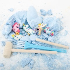 Набор для раскопок "Единороги и феи" 17x21,5 см, инструменты, тату, BRAUBERG KIDS, 665926 - фото 8