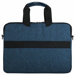 Сумка портфель HEIKKI NOVATION (ХЕЙКИ) с отделением для ноутбука 13-14", багажная лента, синяя, 28х38х3 см, 272593 - фото 5