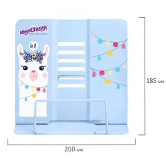 Подставка для книг и учебников ЮНЛАНДИЯ "Lama", регулируемый наклон, металлическая, 237576 - фото 8