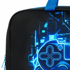 Папка на молнии с ручками BRAUBERG KIDS А4, 1 отделение, полиэстер, 80 мм, "Digital gamepad", 273316 Папка на молнии с ручками BRAUBERG KIDS А4, 1 отделение, полиэстер, 80 мм, "Digital gamepad", 273316 - фото 6
