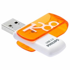 Флеш-диск 128 GB PHILIPS VIVID, разъем USB 3.0, желтый, FM12FD00B/97 Флеш-диск 128 GB PHILIPS VIVID, разъем USB 3.0, желтый, FM12FD00B/97 - фото 2