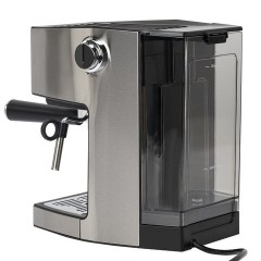Кофеварка рожковая с дисплеем SONNEN CM-2066, ручной капучинатор, сенсор, 1 л, 950 Вт, 19 бар, 457882 - фото 4