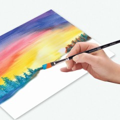Кисти художественные BRAUBERG ART CLASSIC, набор 3 штуки, синтетика (круглая № 2, плоские № 8, 12), 200944 Кисти художественные BRAUBERG ART CLASSIC, набор 3 штуки, синтетика (круглая № 2, плоские № 8, 12), 200944 - фото 9